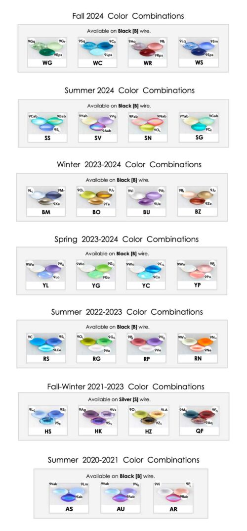 Color Cards For Black Wire 2020-2024